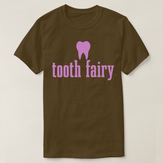 Tooth Fairy Dental Student Assistent Tooth T-shirt (Design voorkant)