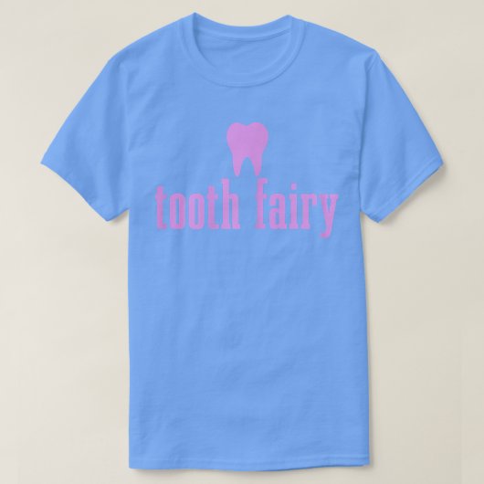 Tooth Fairy Dental Student Assistent Tooth T-shirt (Design voorkant)
