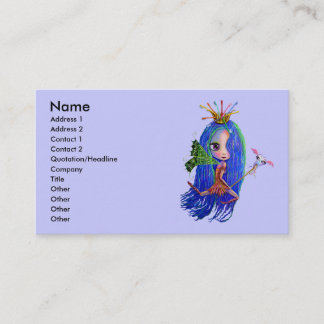 Tooth Fairy Dentist Hygienist Visitekaartje