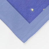 Tooth Fairy Dog Boston Terrier Pink Tutu Crown Fleece Deken (Hoek)