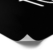 Tooth Fairy Funny Tooth Pun Dark BG Poster (Hoek)