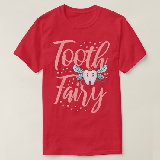 Tooth Fairy Gift Brush Your Teeth Kinder Tooth Fai T-shirt (Design voorkant)