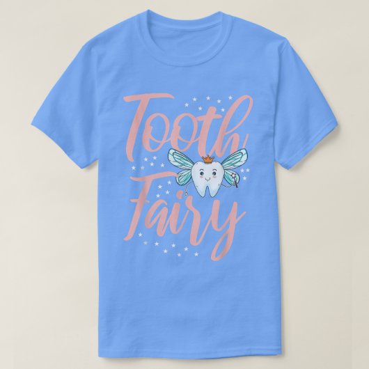 Tooth Fairy Gift Brush Your Teeth Kinder Tooth Fai T-shirt (Design voorkant)