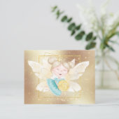 Tooth fairy | gouden tand van prinses briefkaart (Staand voorkant)
