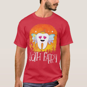 Tooth Fairy Halloween Costume Funny Girls Kinder A T-shirt