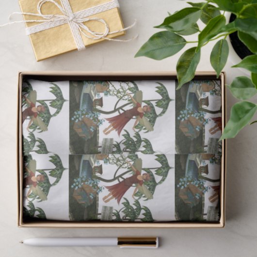 Tooth Fairy in Flight Tissuepapier (Geschenk)