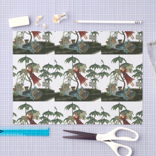 Tooth Fairy in Flight Tissuepapier (Craft)