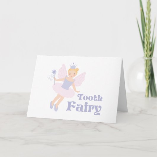 Tooth Fairy Kaart (Voorkant)