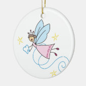 Tooth Fairy Keramisch Ornament (Links)
