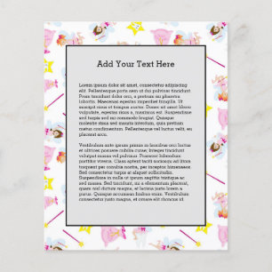 Tooth Fairy Magic Wand White Teeth Flyer