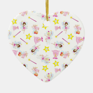 Tooth Fairy Magic Wand White Teeth Keramisch Ornament