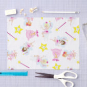  Tooth Fairy Magic Wand White Teeth Tissuepapier (Craft)