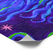 Tooth Fairy met Toothborstelkroonkroon & Flying Te Poster (Hoek)