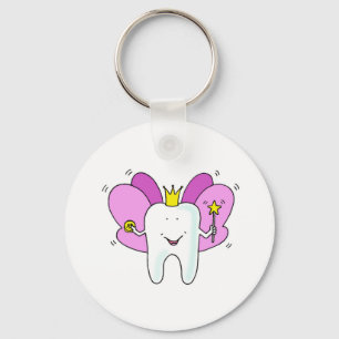 Tooth Fairy Princess Gefeliciteerd Sleutelhanger