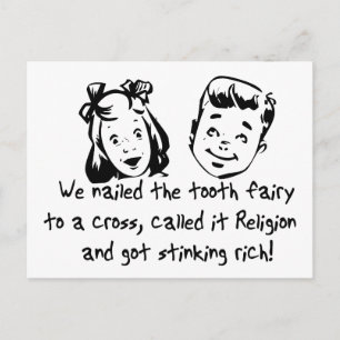 Tooth Fairy Religie Briefkaart