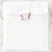 Tooth Fairy Ronde Sticker (Tas)