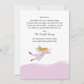 Tooth Fairy (roze)-kaart Kaart (Voorkant)