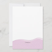 Tooth Fairy (roze)-kaart Kaart (Achterkant)