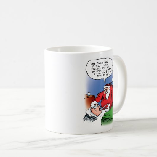 Tooth Fairy Santa Mok (Voorkant rechts)