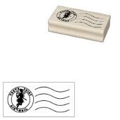 Tooth Fairy Silhouette Letter Postage Post Rubberstempel (Gestempeld)
