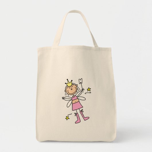 Tooth Fairy Stick Figuur Bag Tote Bag (Voorkant)
