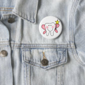 Tooth Fairy Tshirts en Gifts Ronde Button 5,7 Cm (In situ)