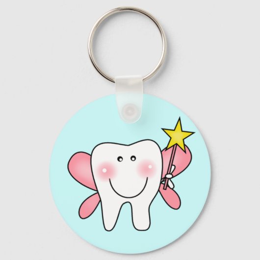 Tooth Fairy Tshirts en Gifts Sleutelhanger (Voorkant)