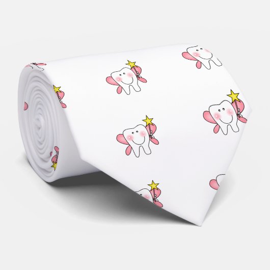 Tooth Fairy Tshirts en Gifts Stropdas (Opgerold)