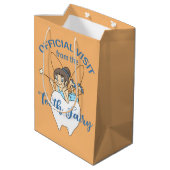 Tooth Fairy Visit Medium Cadeauzakje (Achterkant Gekanteld)