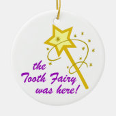 Tooth Fairy was hier Keramisch Ornament (Voorkant)