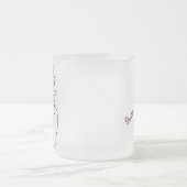 Tooth Fairy zit op een tand-Mok Matglas Koffiemok (Center)