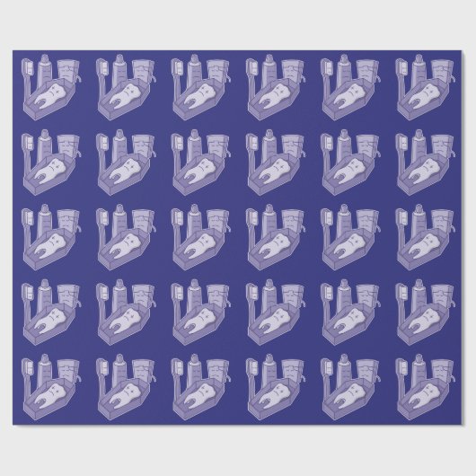 Tooth Funeral Cadeaupapier (Vlak)