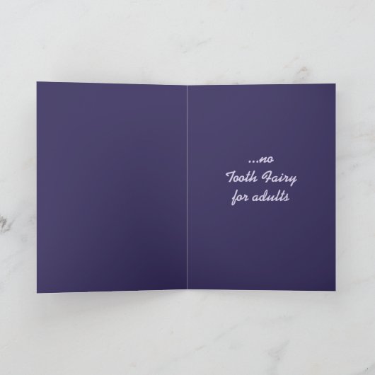 Tooth Funeral Kaart (Binnen)