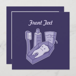 Tooth Funeral Kaart