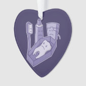 Tooth Funeral Ornament (voorkant)