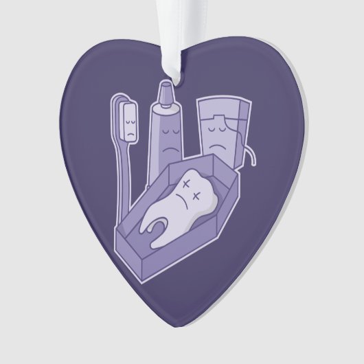 Tooth Funeral Ornament (voorkant)