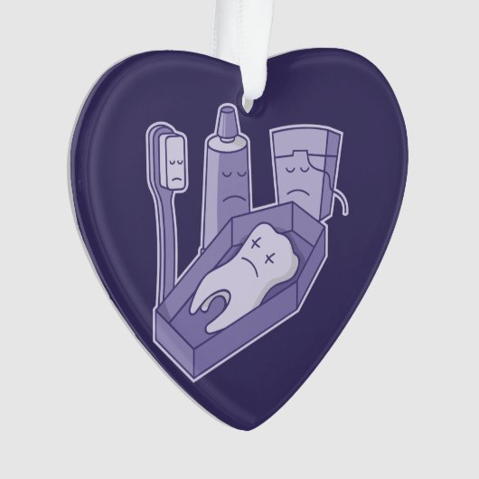 Tooth Funeral Ornament (voorkant)
