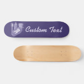 Tooth Funeral Skateboard Deck (Horizontaal)