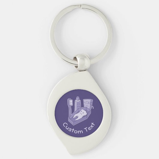 Tooth Funeral Sleutelhanger (Voorkant)