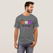 Tooth Halloween Funny Dentist Assistan T-shirt (Voorkant volledig)