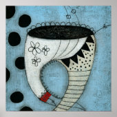 Tooth heeft mooie broek Poster muurkunst (Voorkant)