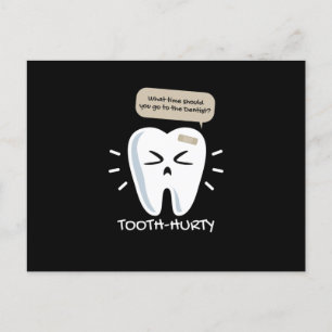 Tooth Hurty Dentist Dentist Briefkaart