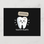 Tooth Hurty Dentist Dentist Briefkaart (Voorkant)