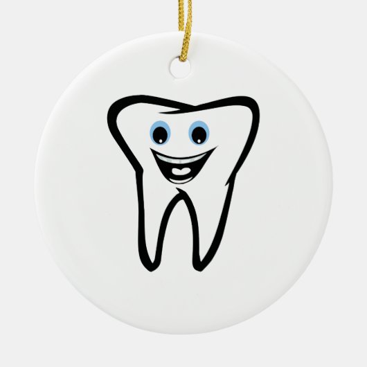 Tooth Keramisch Ornament (Voorkant)