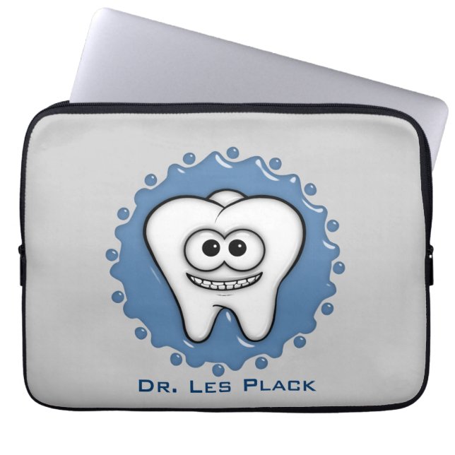 Tooth Laptop Sleeve (Voorkant)