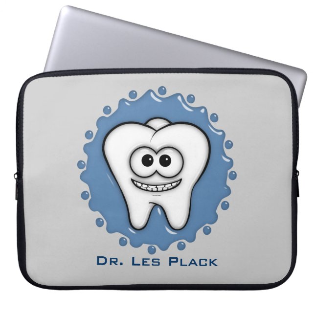 Tooth Laptop Sleeve (Voorkant)