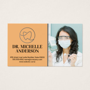 Tooth Logo   Dentist-werk Visitekaartje