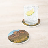 Tooth of Time, Philmont Scout Ranch, Cimarron Zandsteen Onderzetter (Zijkant)