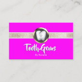 Tooth Pareltjes Teeth Whitening Dental Crystal Sal Visitekaartje (Voorkant)