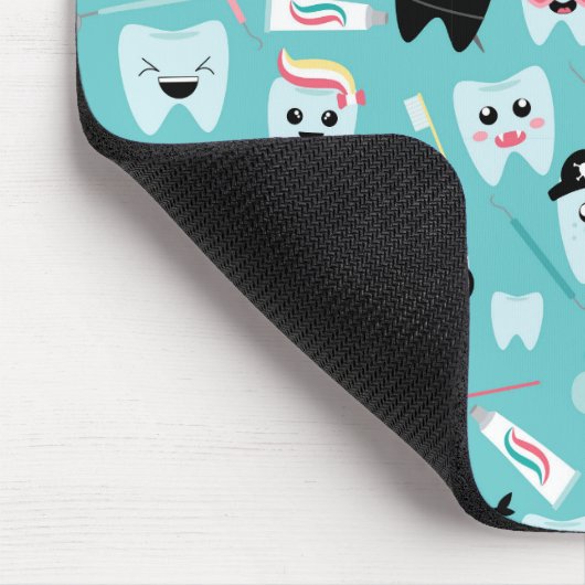 Tooth Pattern Muismat (Hoek)